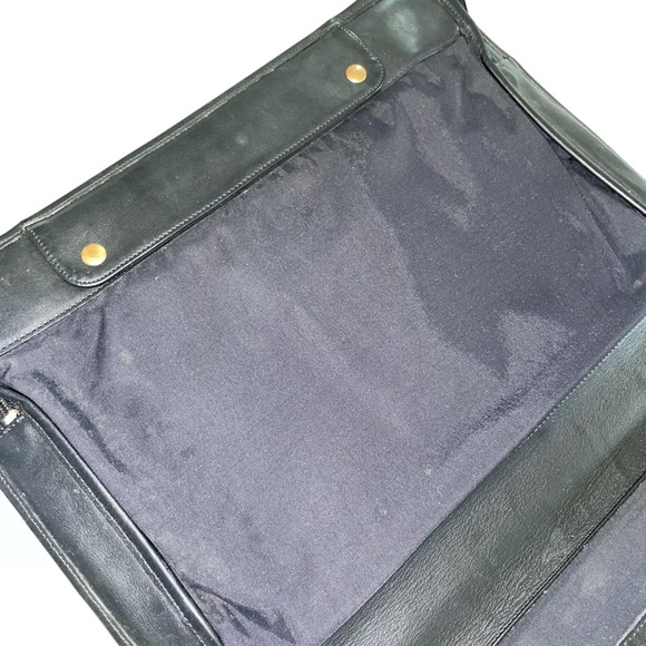 Coach Fold-Over Briefcase Made in Italy - Picture 11 of 13